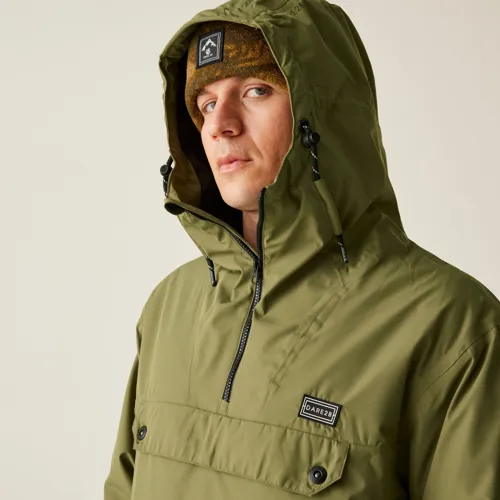 Pánská zimní lyžařská bunda Dare2b FREERIDE II khaki (8)