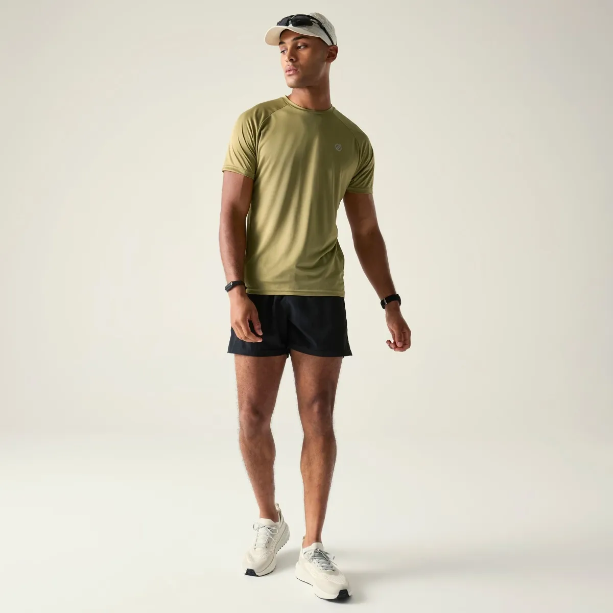 Pánské funkční tričko Dare2b ACCELERATE khaki