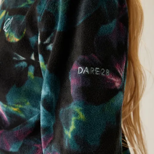Dětský hřejivý fleecový set Dare2b THERMAL černá/zelená (4)