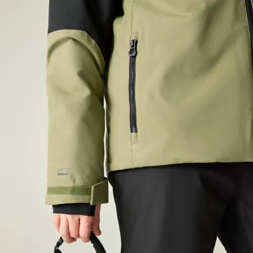 Pánská technická lyžařská bunda Dare2b HALFPIPE IV černá/khaki (6)