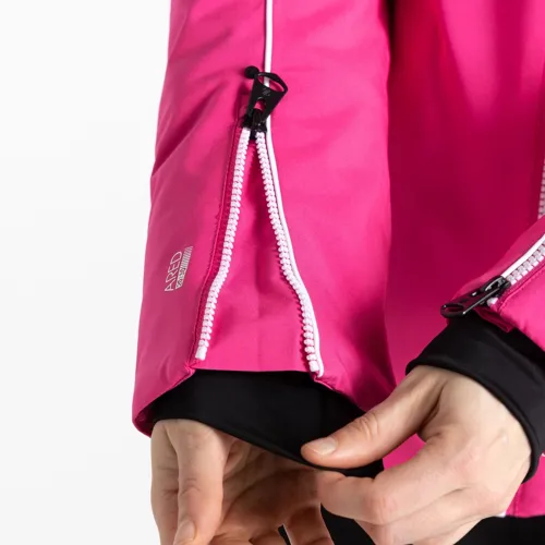 Dámská lyžařská bunda Dare2b LINE růžová (6)