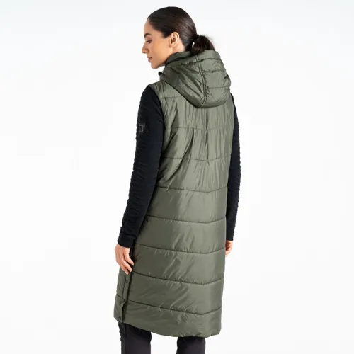 Dámská dlouhá vesta Dare2b DISTINGUISH khaki (2)