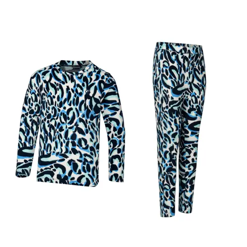 Dětský hřejivý fleecový set Dare2b THERMAL modrá/bílá (10)