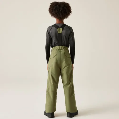 Dětské zimní lyžařské kalhoty Dare2b POW III khaki