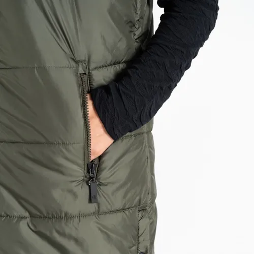 Dámská dlouhá vesta Dare2b DISTINGUISH khaki (3)
