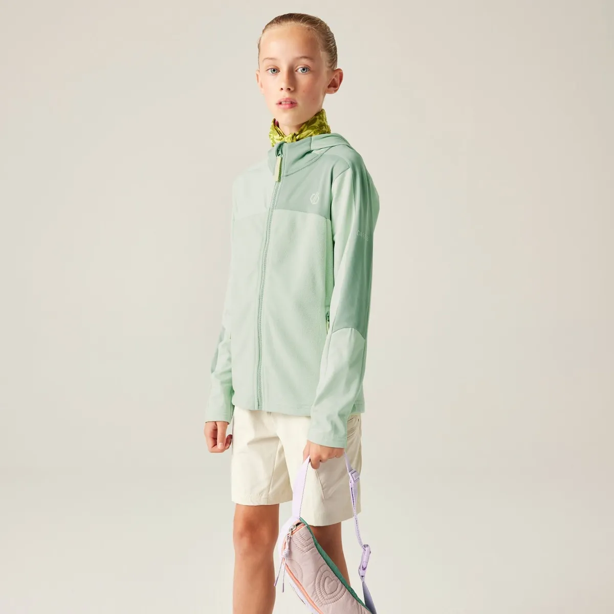 Dětská fleecová mikina Dare2b THRIVING IV světle zelená
