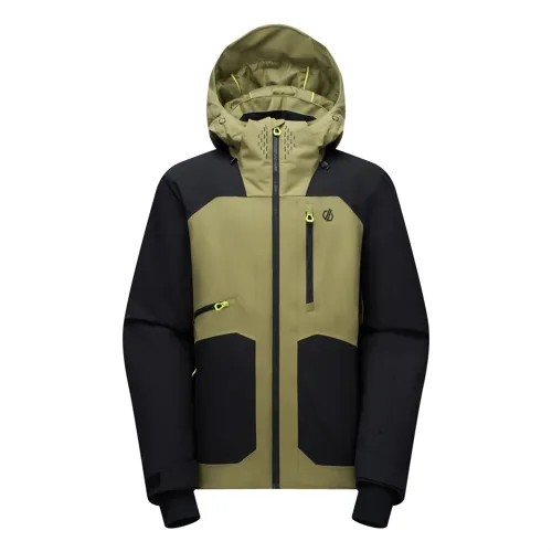 Pánská zimní lyžařská bunda Dare2b BASEPLATE IV černá/khaki (9)
