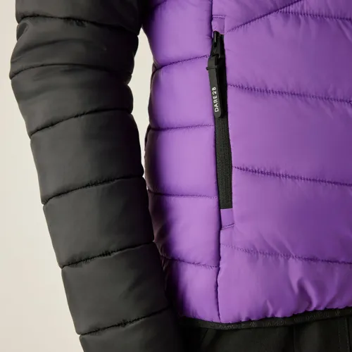 Dámská zateplená bunda Dare 2B AERO FUSE fialová/černá (8)