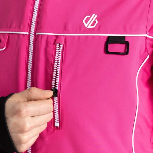 Dámská lyžařská bunda Dare2b LINE růžová (7)