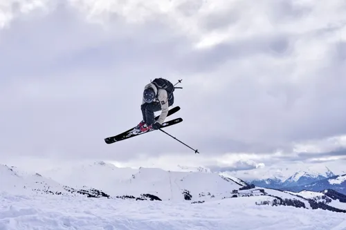 Pánská zimní lyžařská bunda Dare2b FREERIDE černá/béžová (10)