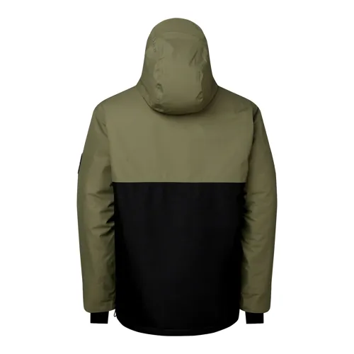 Pánská technická lyžařská bunda Dare2b FREERIDE III černá/khaki (11)