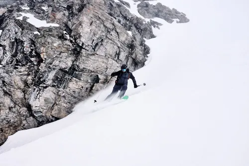 Pánská zimní lyžařská bunda Dare2b PRECISION II černá/šedá (8)