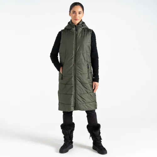 Dámská dlouhá vesta Dare2b DISTINGUISH khaki