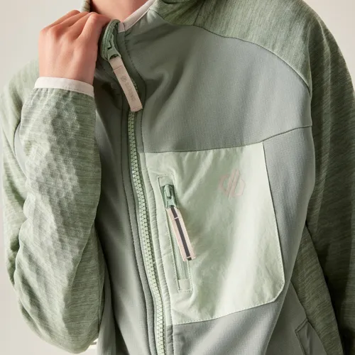 Dětská fleecová mikina Dare2b EXPEDITION světle zelená (2)
