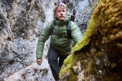 Pánská prošívaná bunda Dare2b TORREK BAFFLED zelená (11)