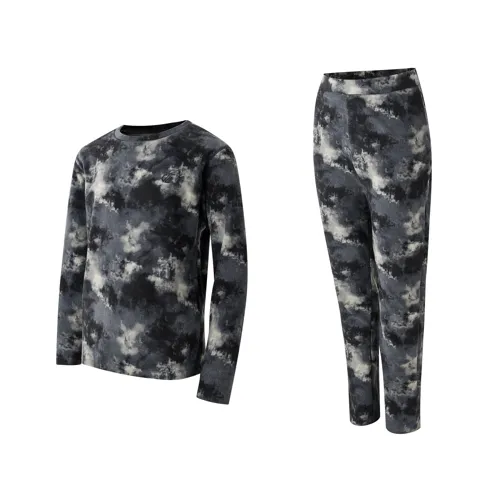 Dětský hřejivý fleecový set Dare2b THERMAL černá/béžová (4)