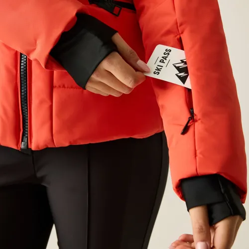 Dámská lyžařská bunda Dare2b CONTOUR oranžová (4)