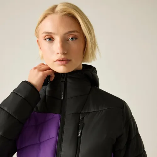 Dámská zateplená bunda Dare 2B AERO FUSE fialová/černá (6)