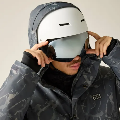 Pánská technická lyžařská bunda Dare2b FREERIDE III černá/šedá (7)