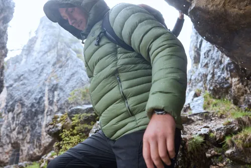 Pánská prošívaná bunda Dare2b TORREK BAFFLED zelená (12)