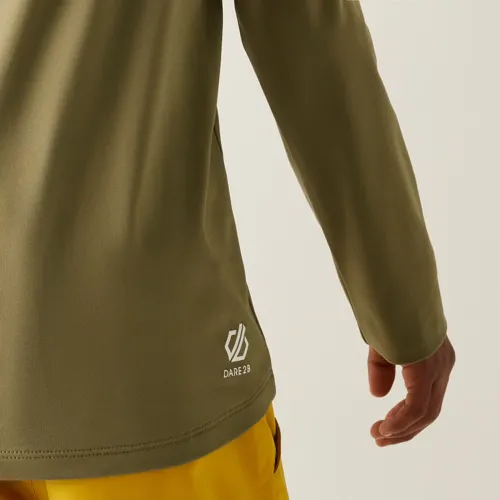 Dětské funkční tričko Dare2b CONSIST II khaki (2)