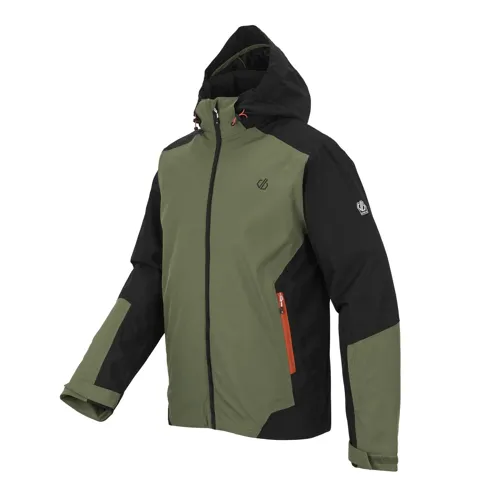 Pánská zimní lyžařská bunda Dare2b PRECISION II černá/khaki (10)