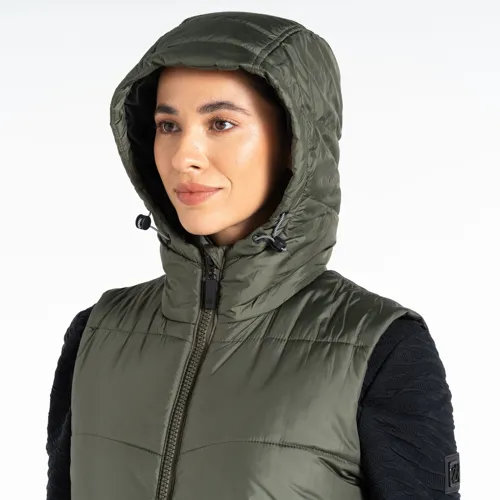 Dámská dlouhá vesta Dare2b DISTINGUISH khaki (5)