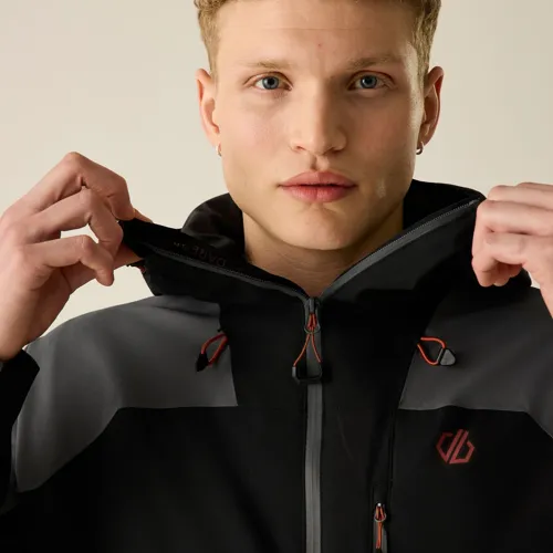 Pánská outdoorová bunda Dare2b TORREK III černá/šedá (4)