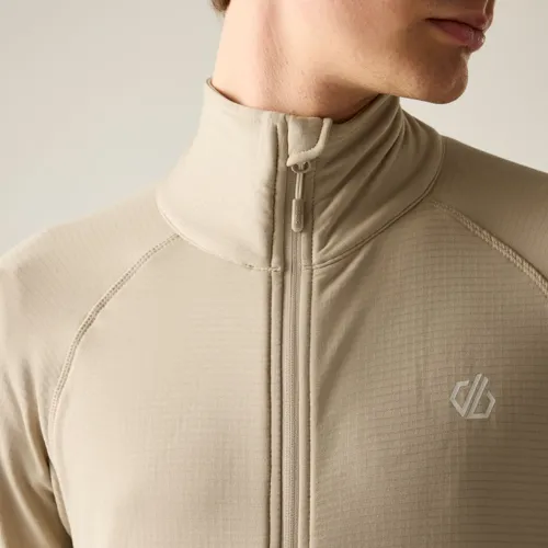 Pánská funkční mikina Dare2b FUSE UP FULL ZIP béžová (2)