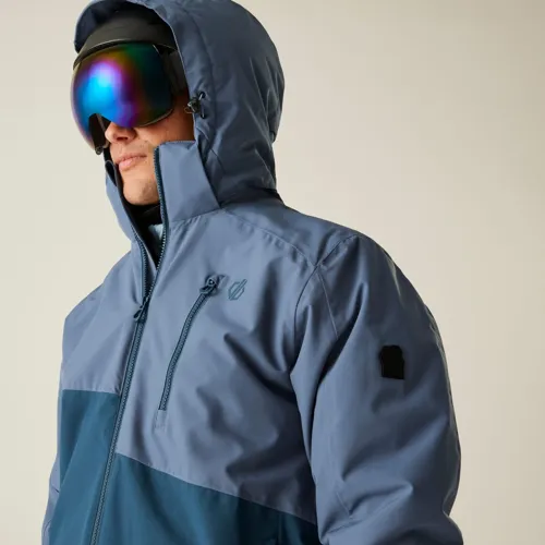 Pánská zimní lyžařská bunda Dare2b HALFPIPE III světle modrá/modrá (4)
