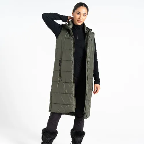 Dámská dlouhá vesta Dare2b DISTINGUISH khaki (6)