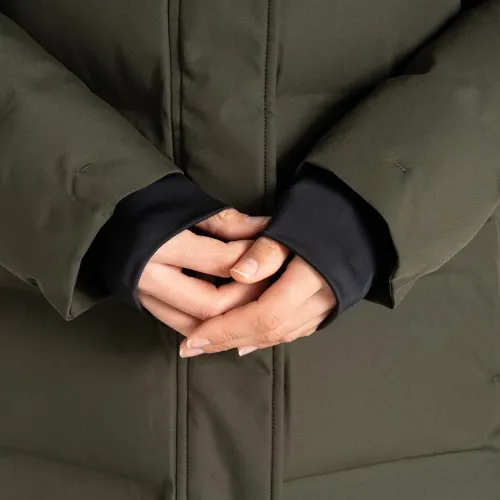 Dámský zimní prošívaný kabát Dare2b WANDER khaki (7)