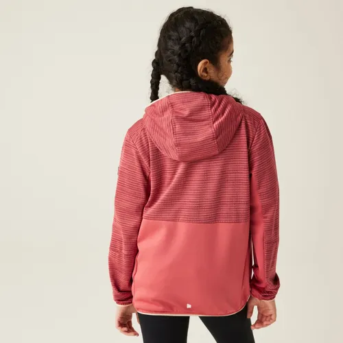 Dětská fleecová mikina Regatta PRENTON III světle červená