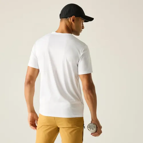 Pánské funkční tričko Regatta FINGAL bílá