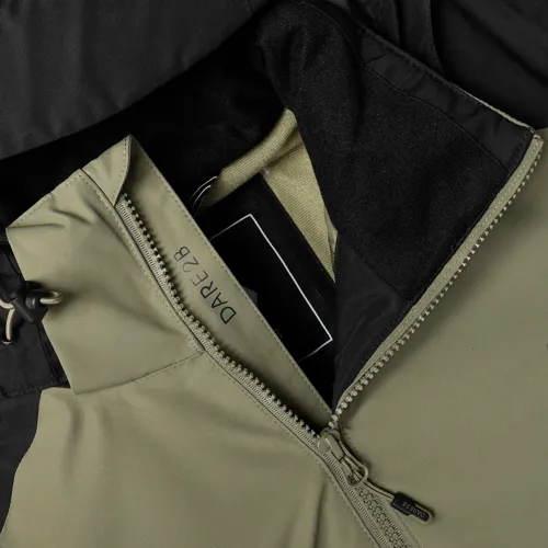 Pánská zimní lyžařská bunda Dare2b PRECISION II černá/khaki (8)